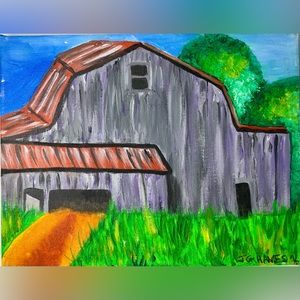 Handmade acrylic painting